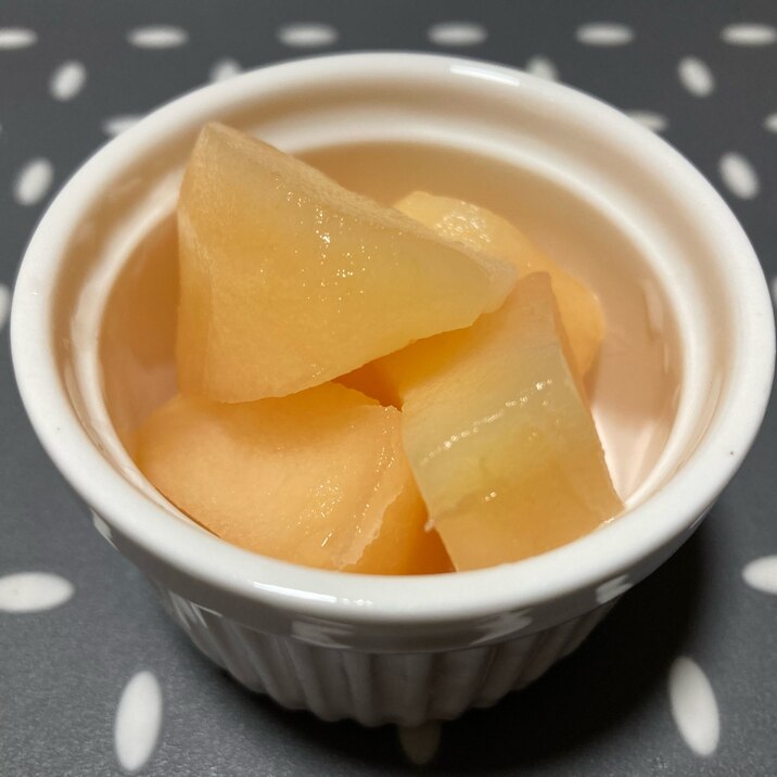 りんごのコンポート